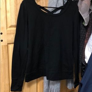 Black old navy long sleeved shirt